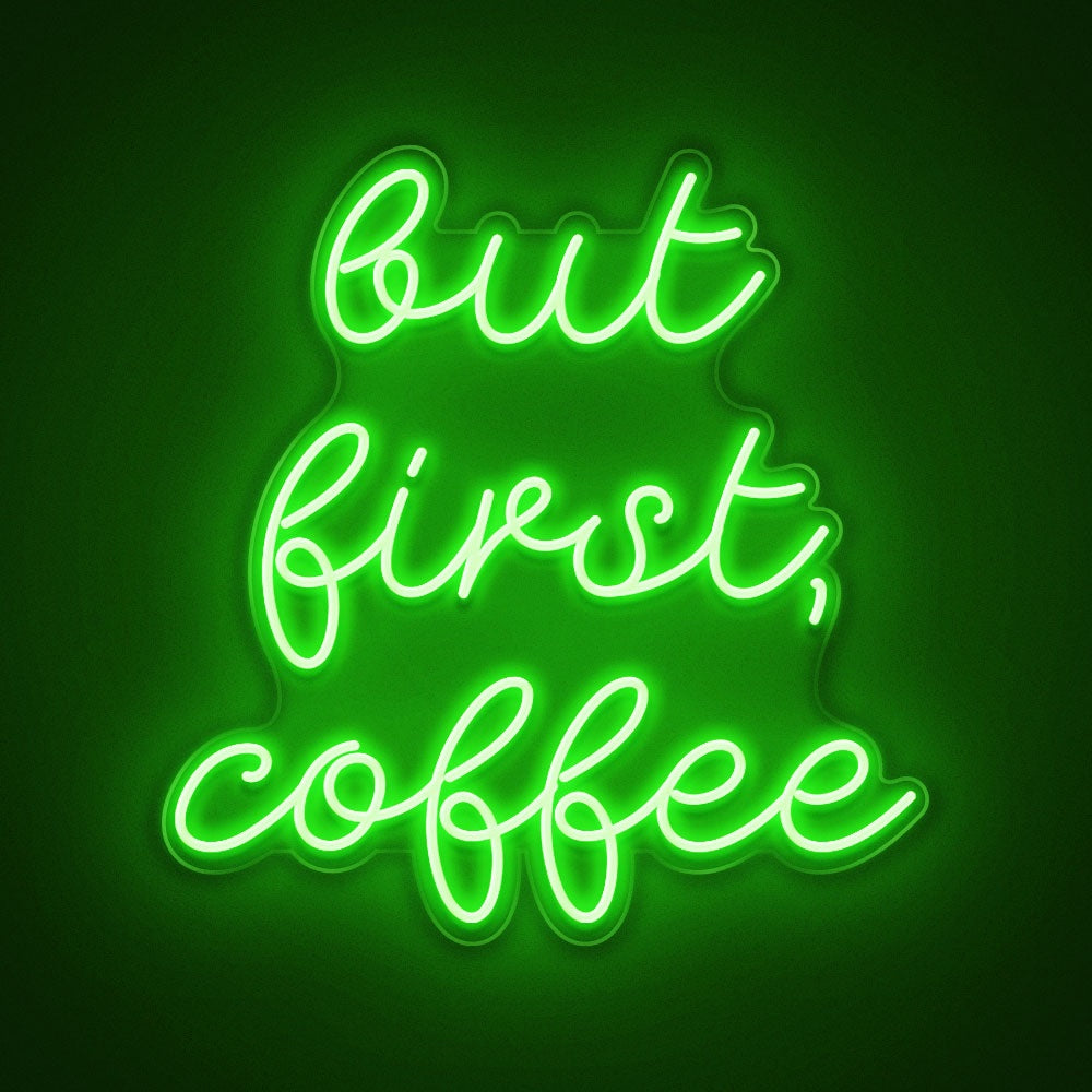 But first coffee