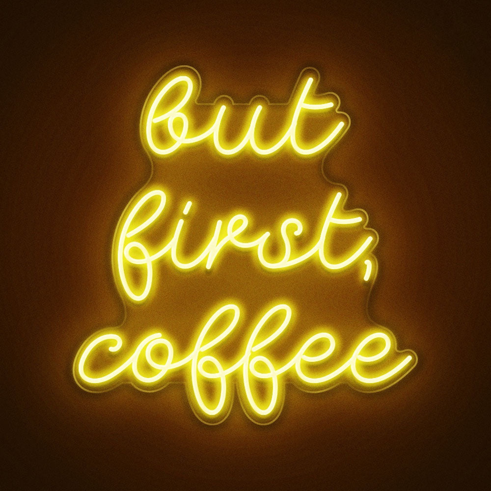 But first coffee