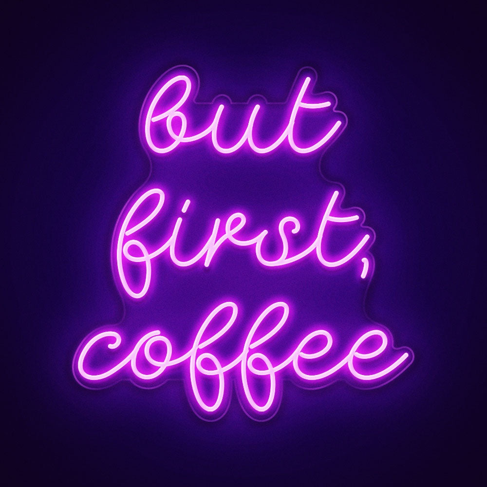 But first coffee