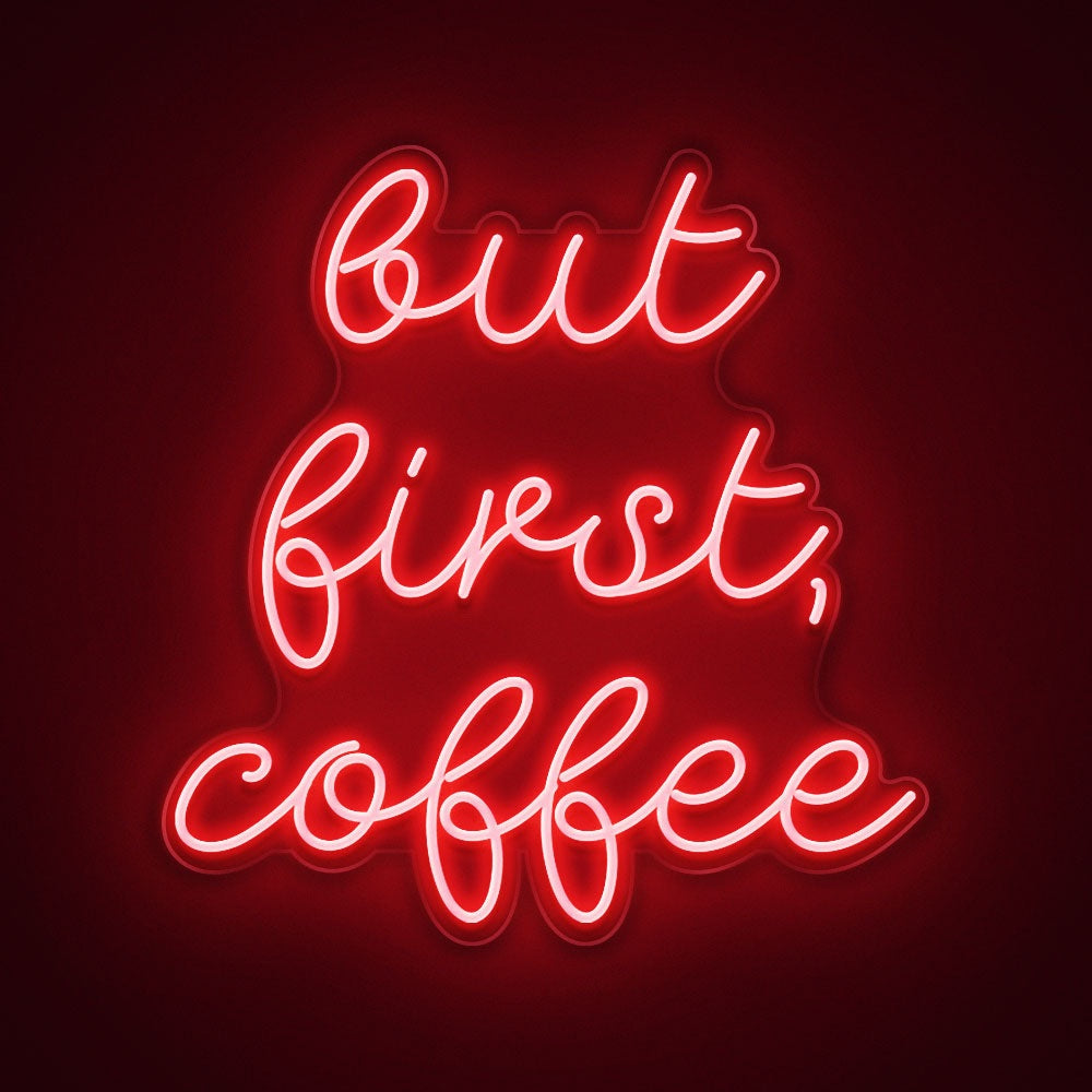 But first coffee