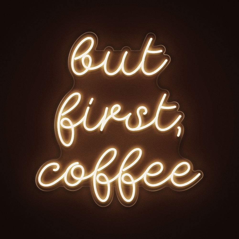 But first coffee