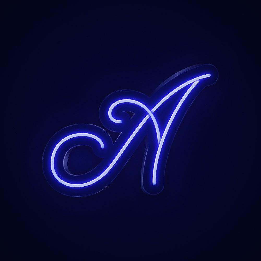 Letter A Cursive