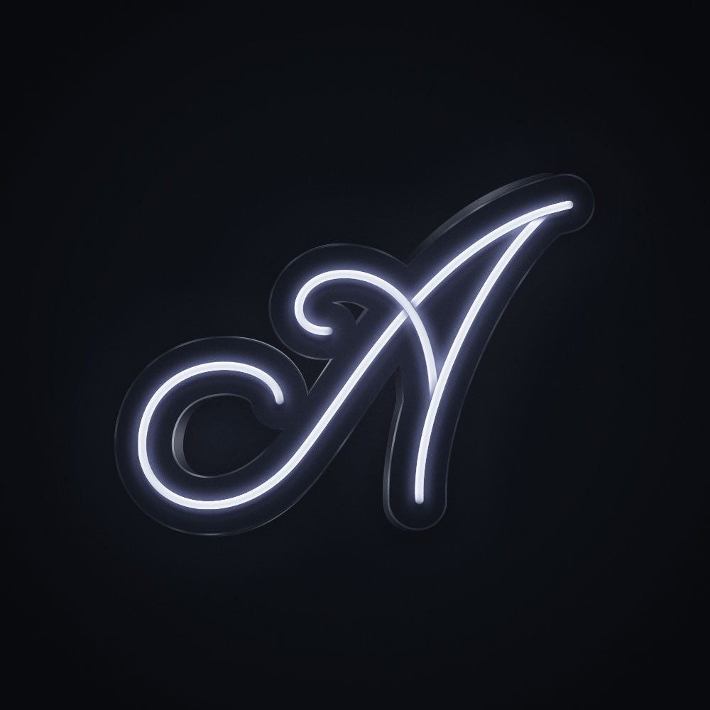 Letter A Cursive