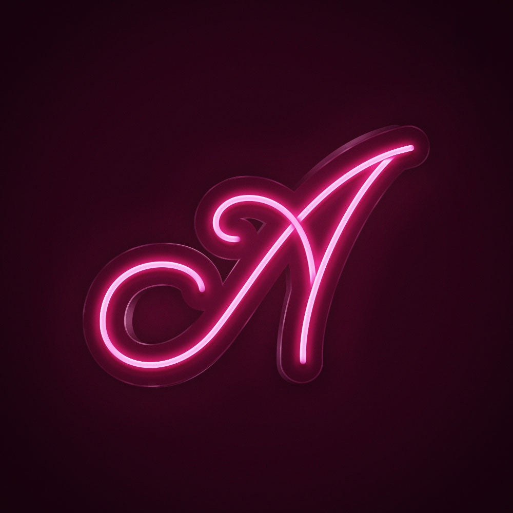 Letter A Cursive