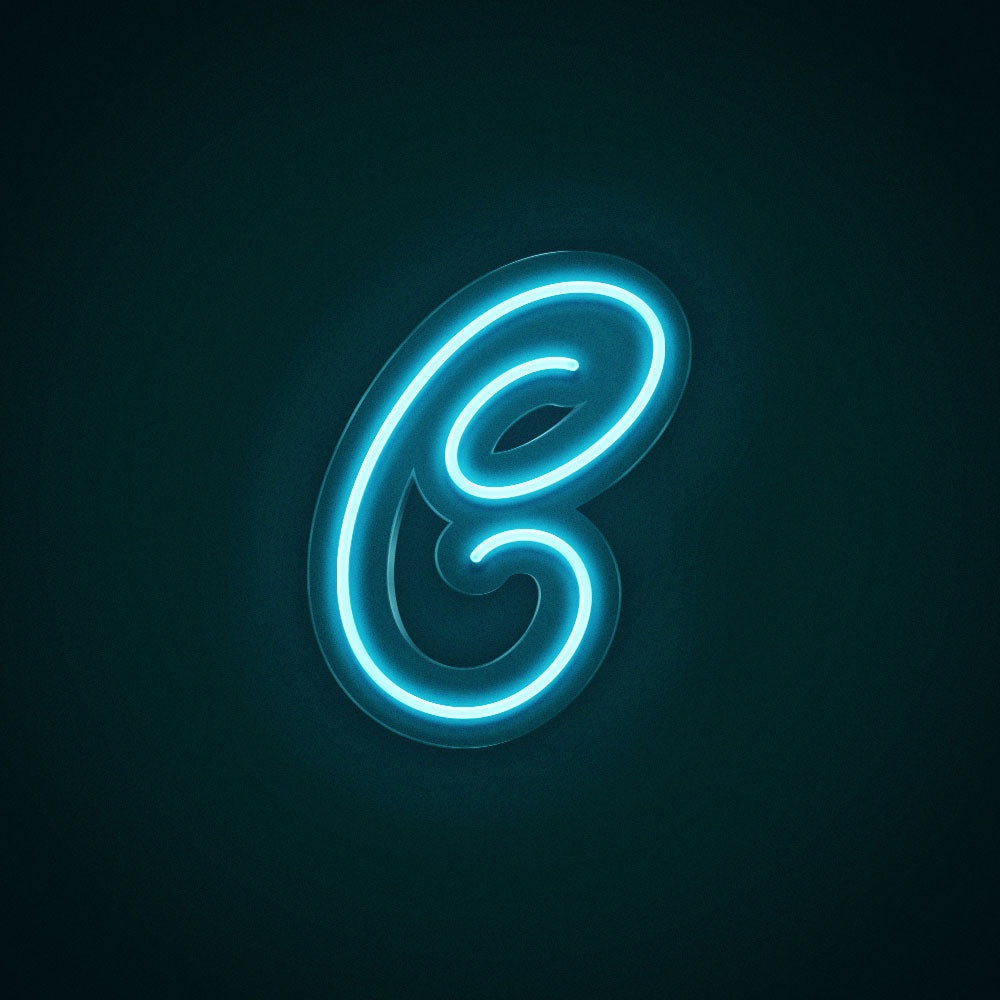 Letter C Cursive