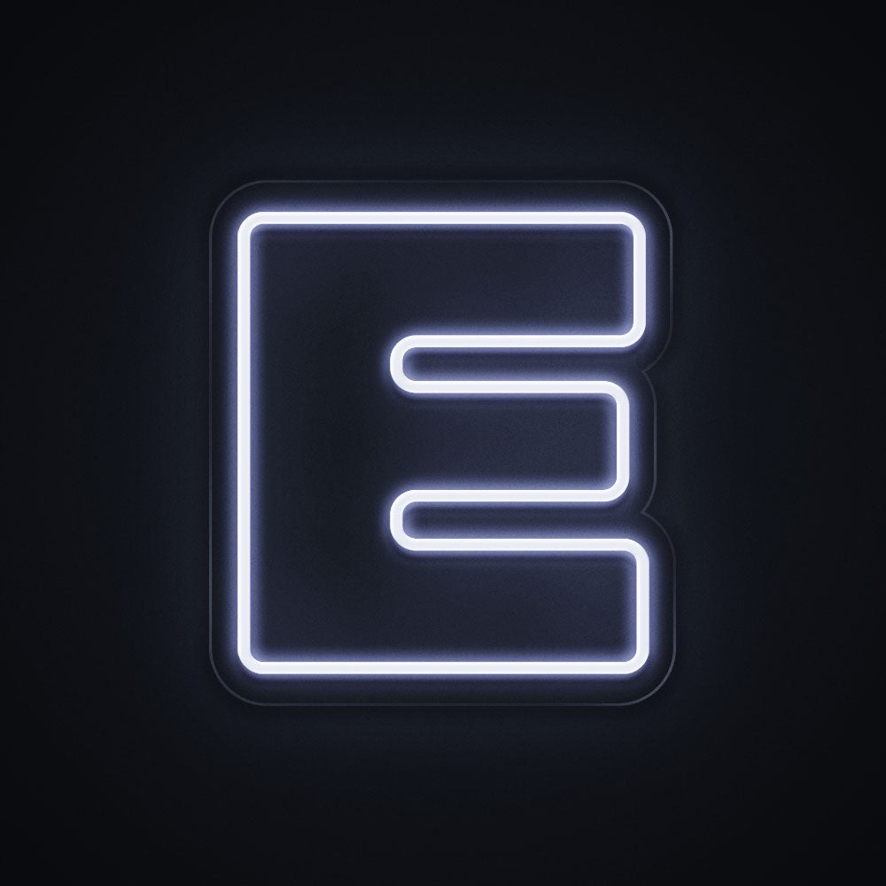 Letter E Double Stroke