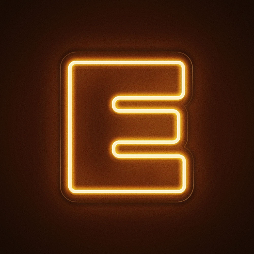 Letter E Double Stroke