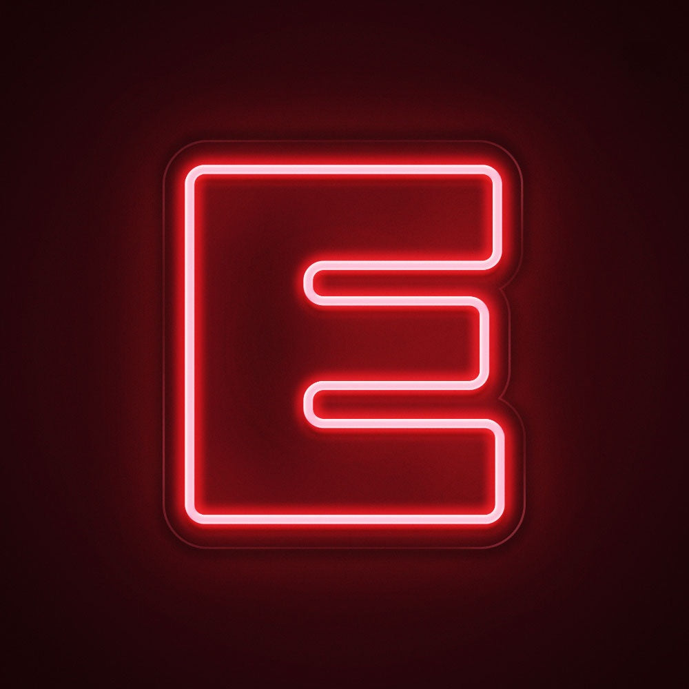 Letter E Double Stroke