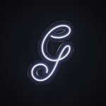 Letter G Cursive