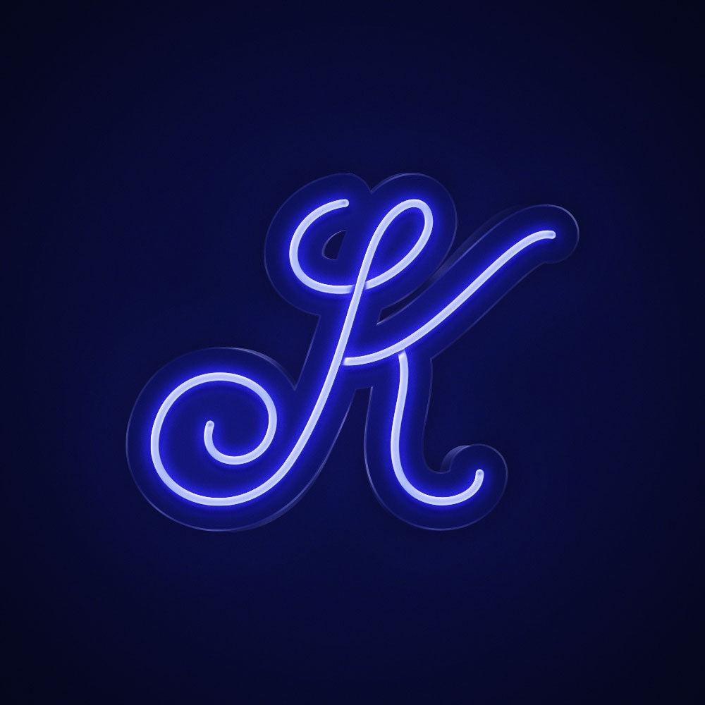 Letter k Cursive