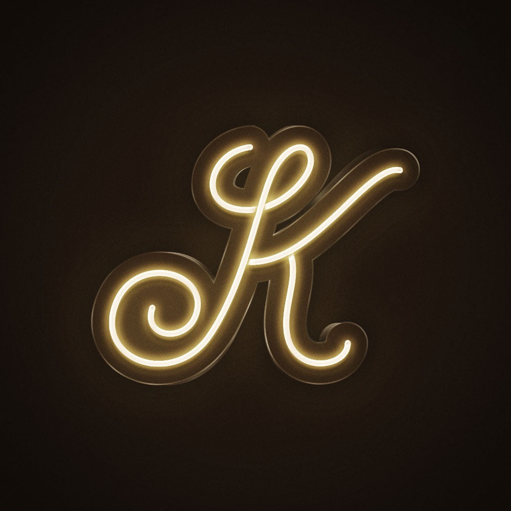 Letter k Cursive