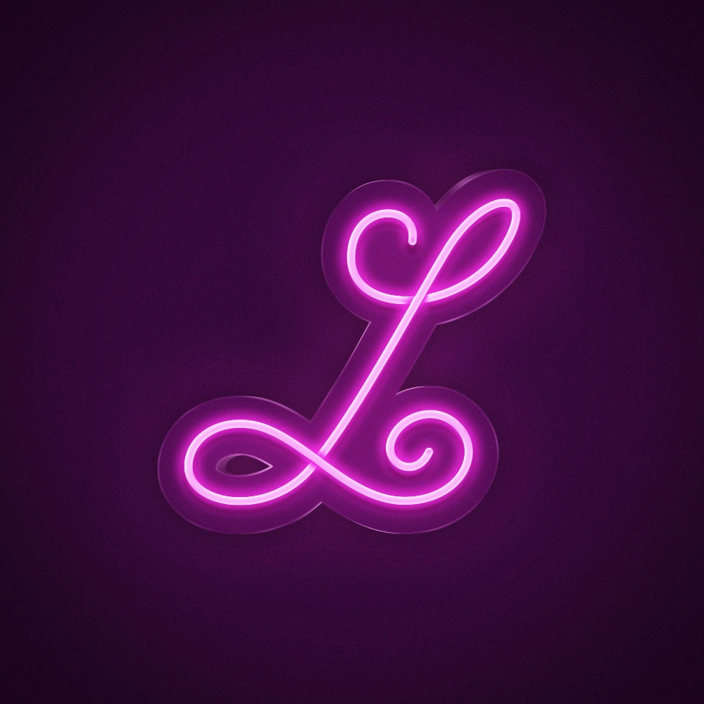 Letter L Cursive