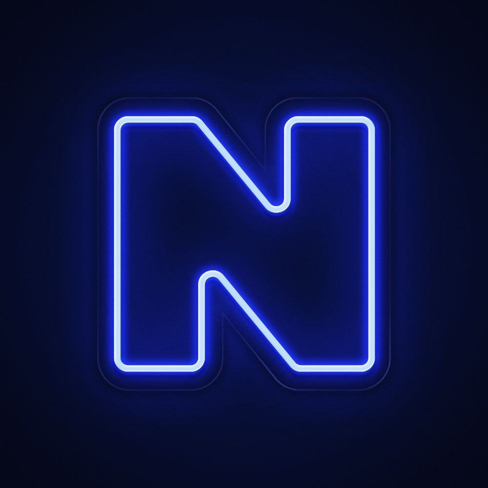 Letter N Double Stroke