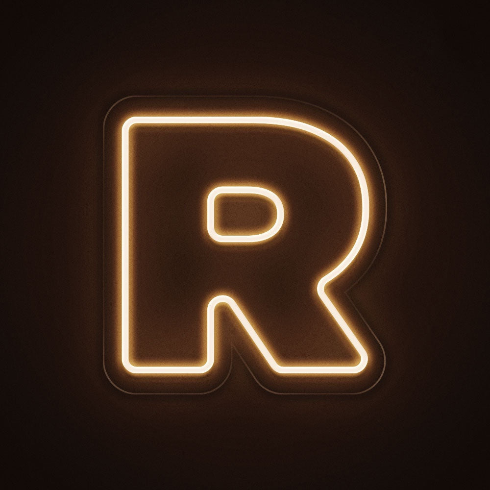 Letter R Double Stroke