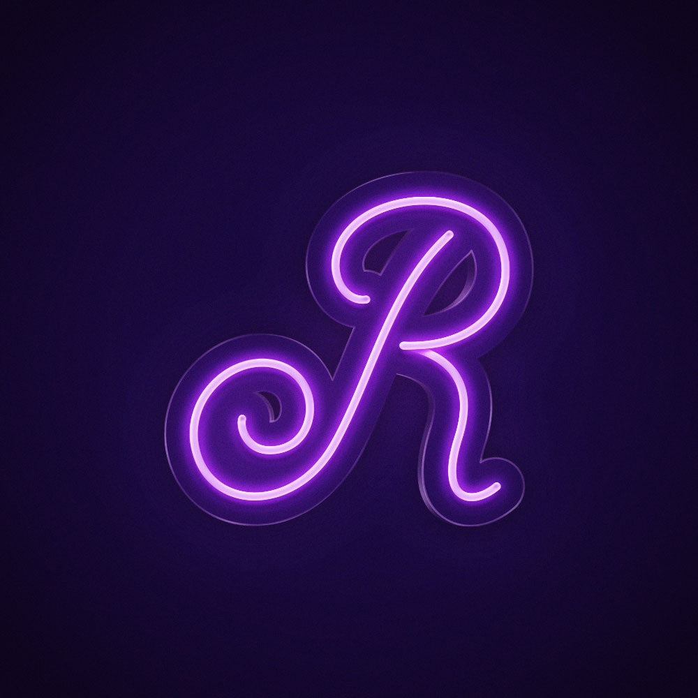 Letter R Cursive