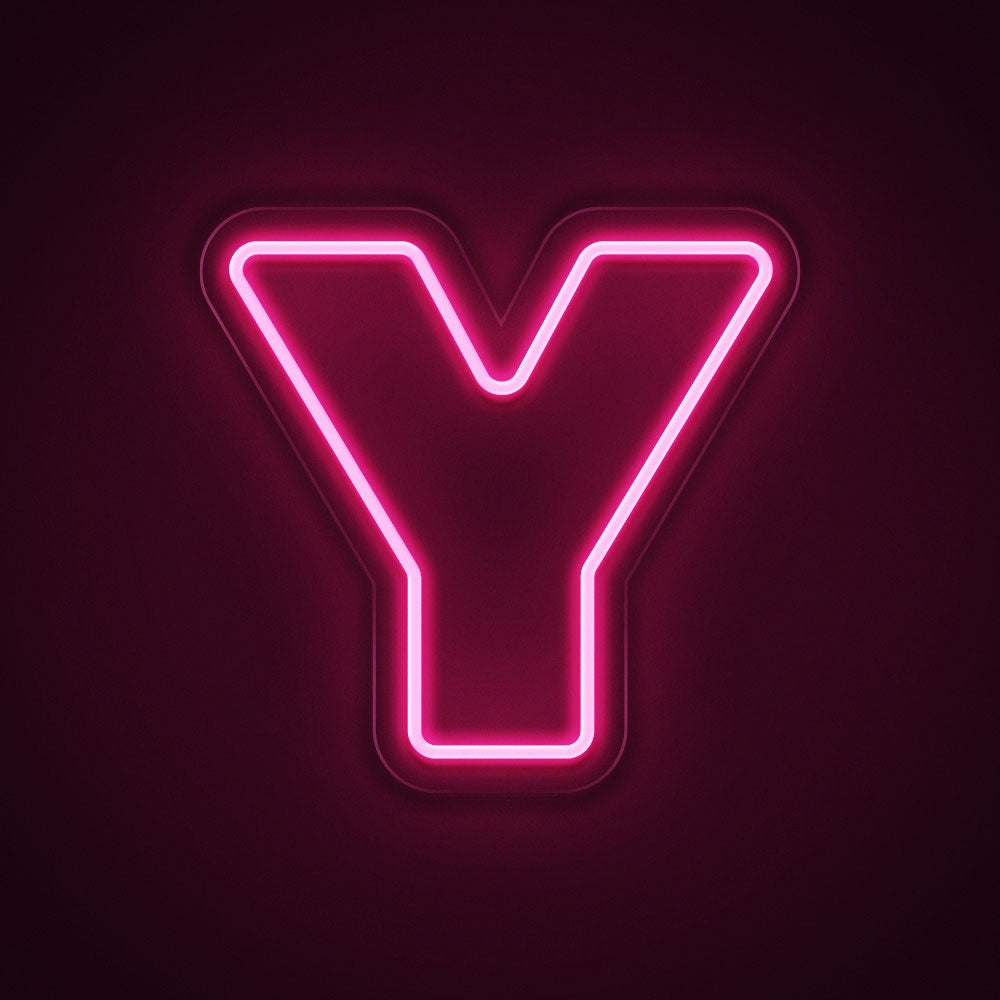 Letter Y Double Stroke