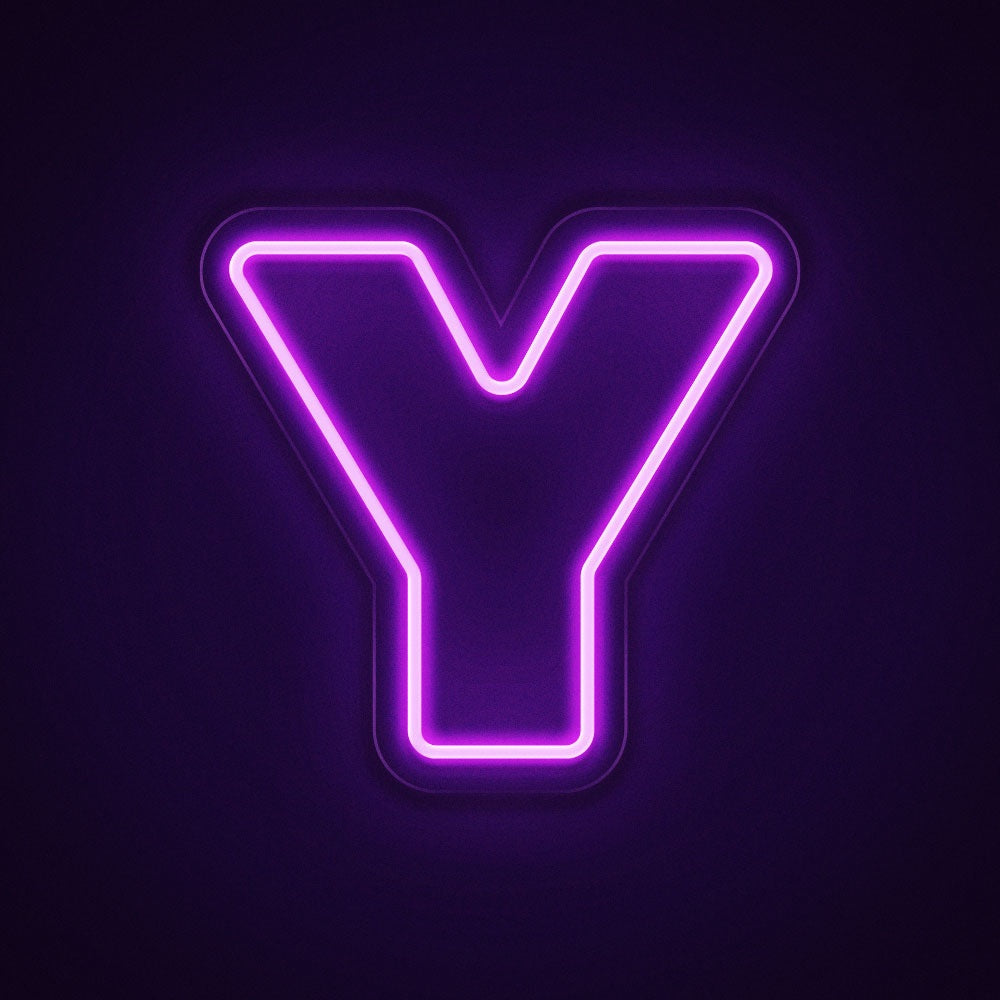 Letter Y Double Stroke