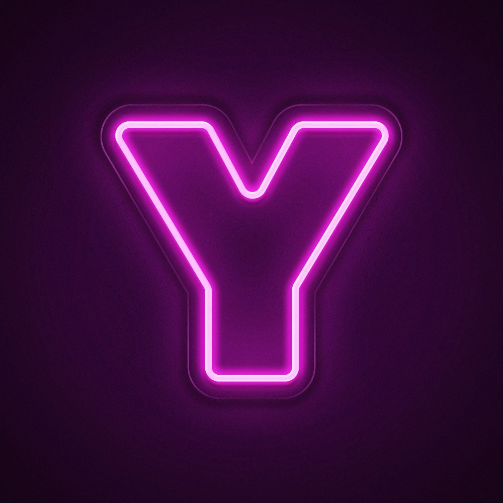 Letter Y Double Stroke