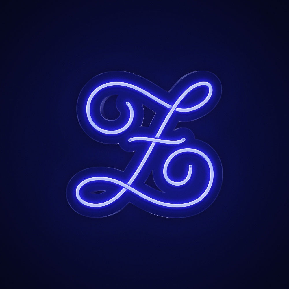 Letter Z Cursive