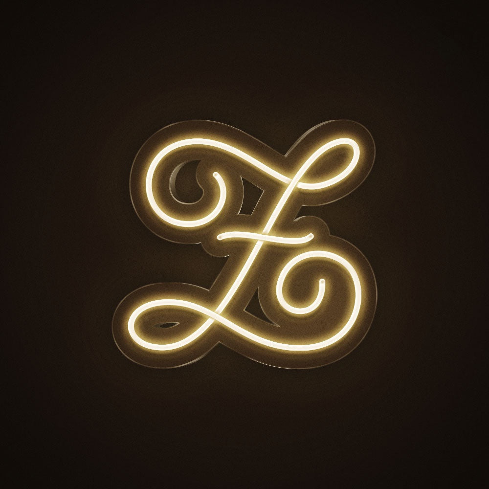 Letter Z Cursive