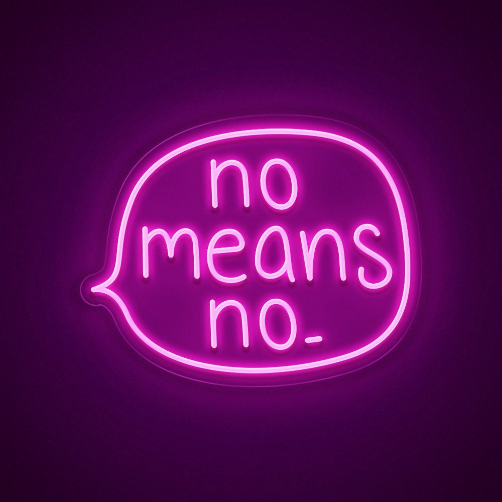 No Means No