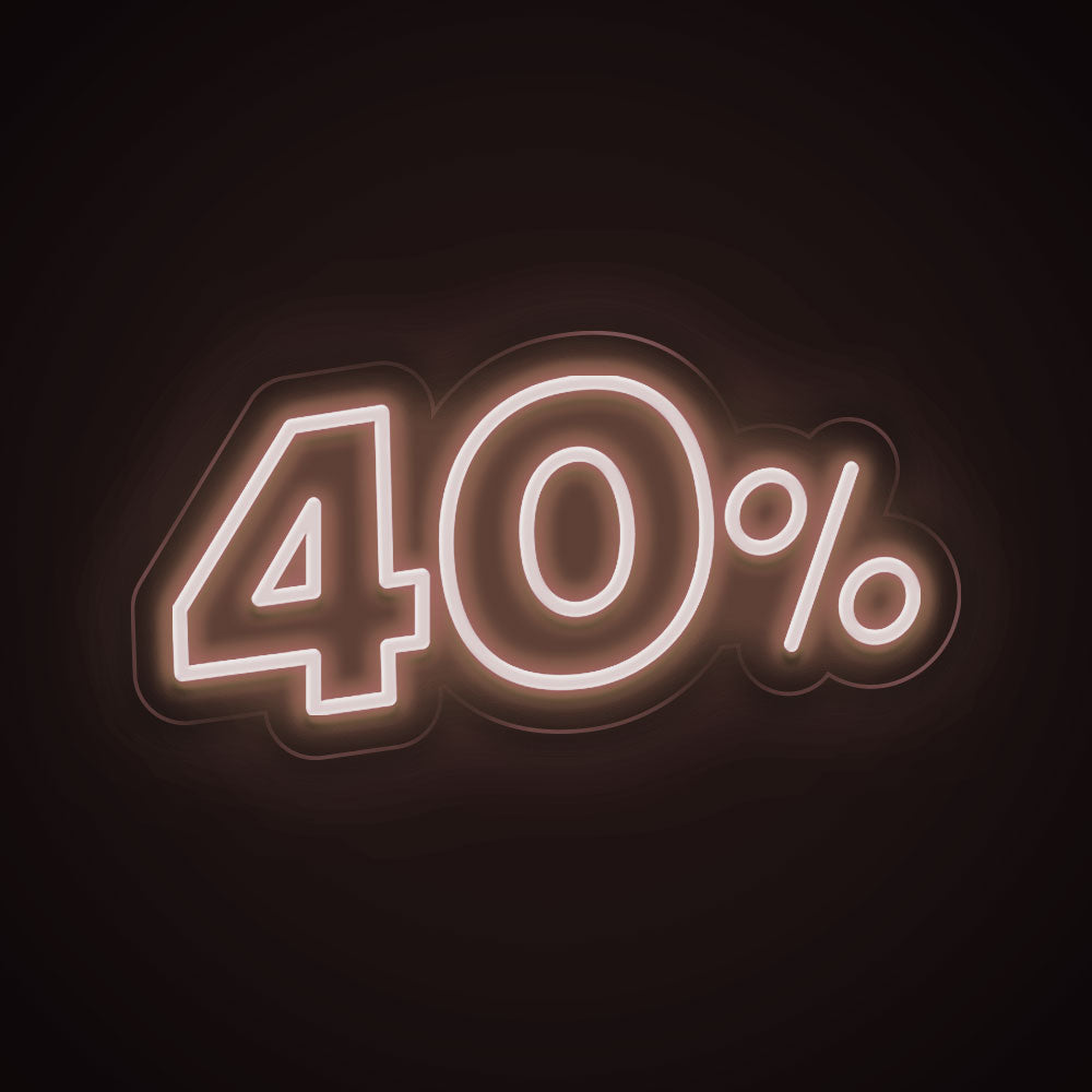 40% discount