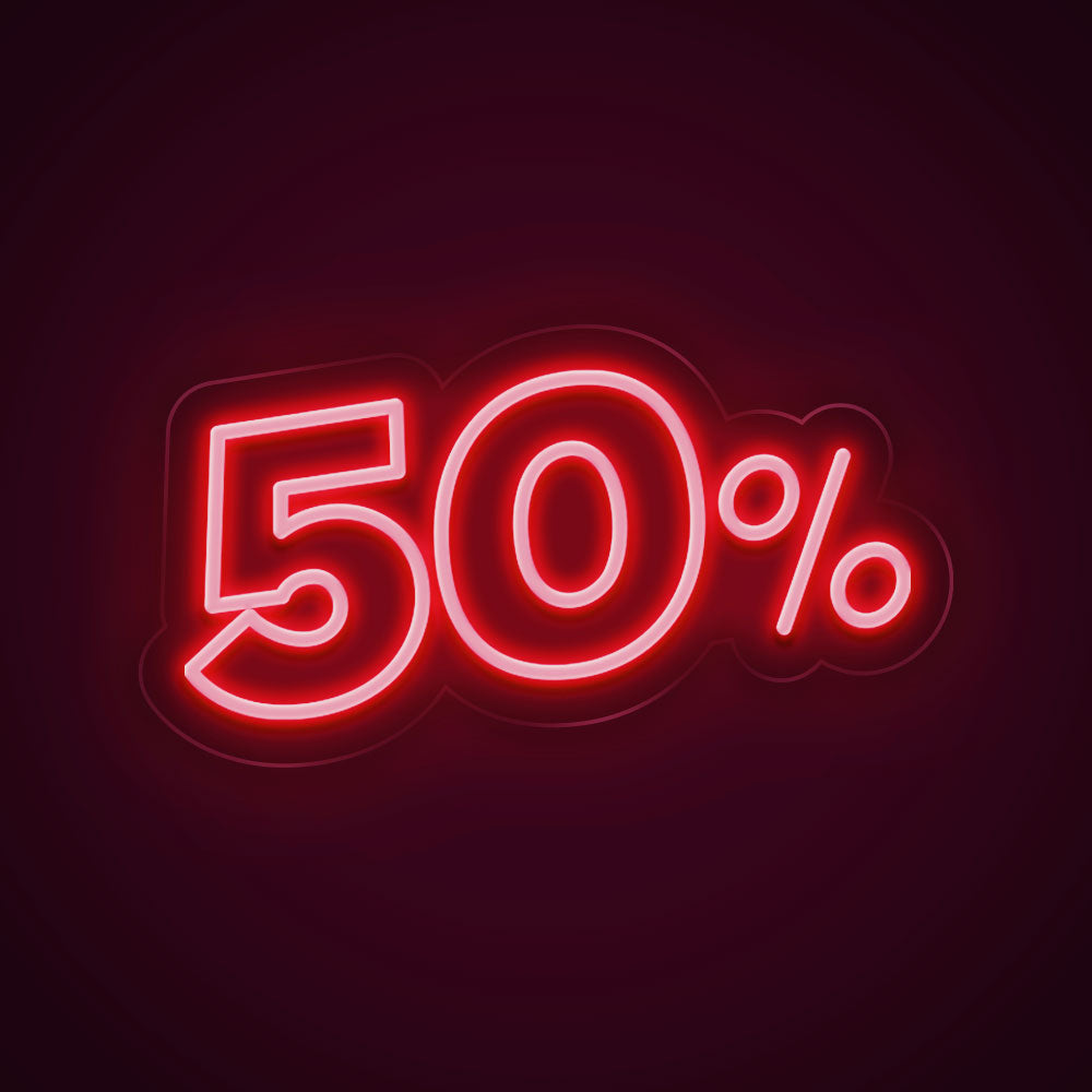 50% discount