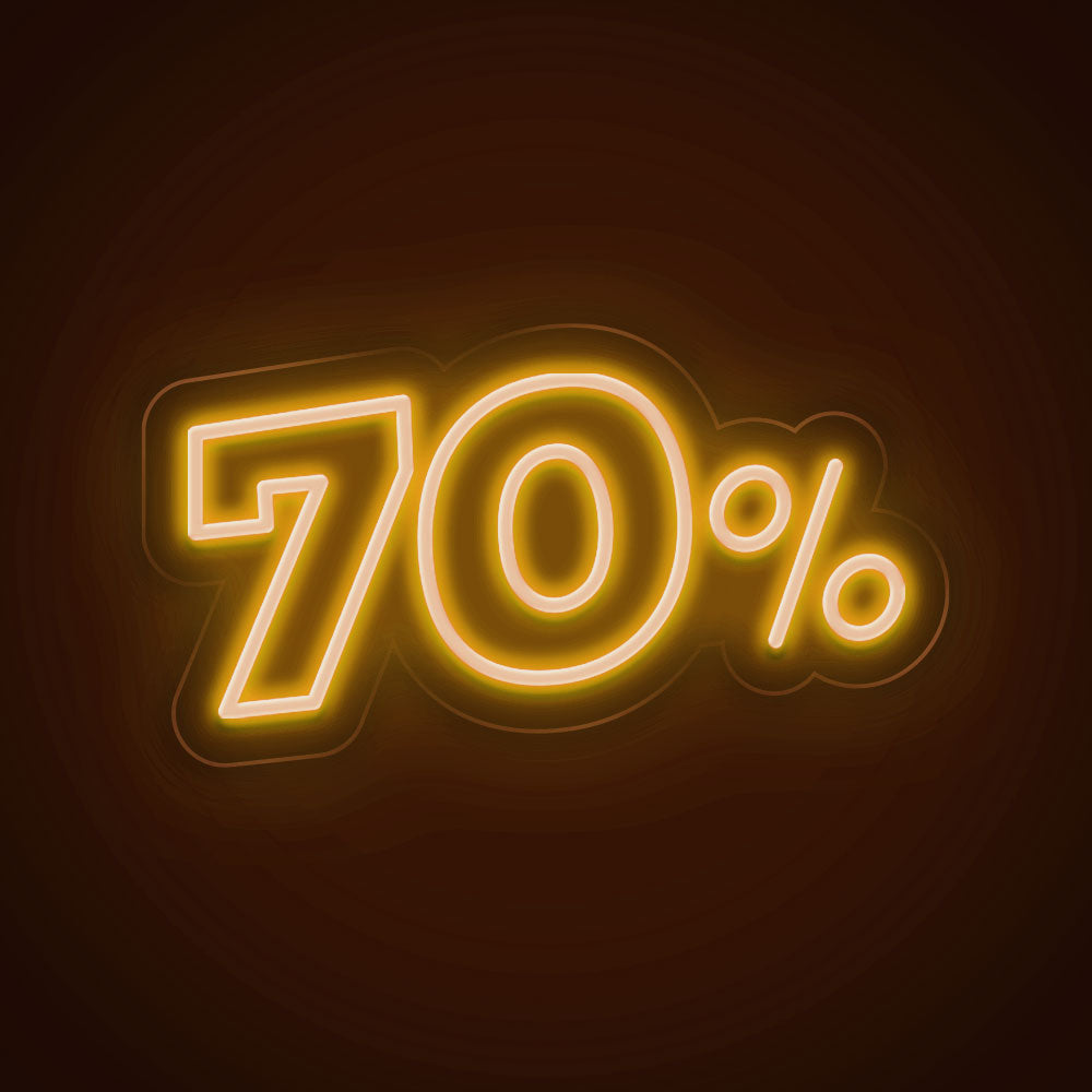 70% discount