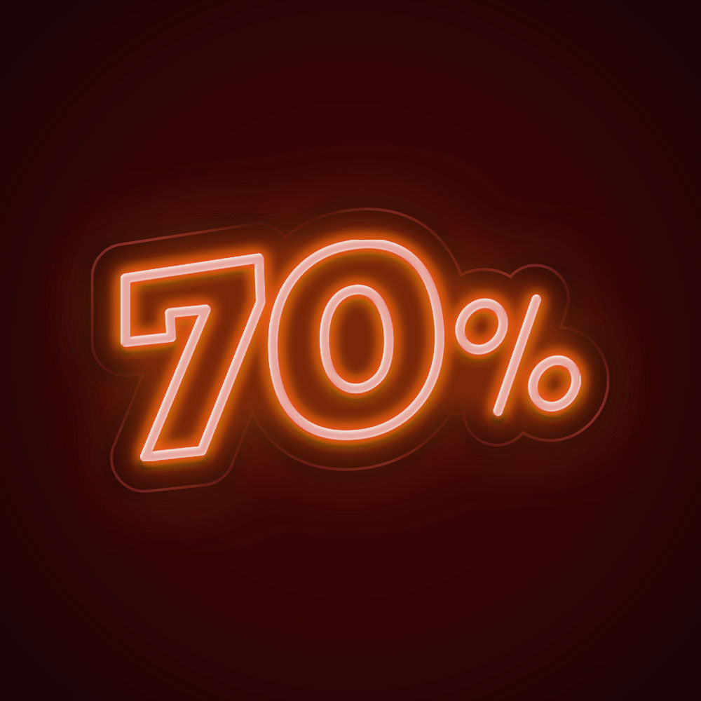 70% discount